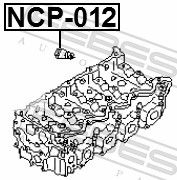 Febest NCP012 Кільце Ущільнювач форсунки уприскування палива