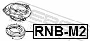 Febest RNBM2 Підшипник опори переднього амортизатора