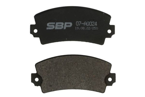 SBP 07AG024 Комплект гальмівних накладок, дискове гальмо