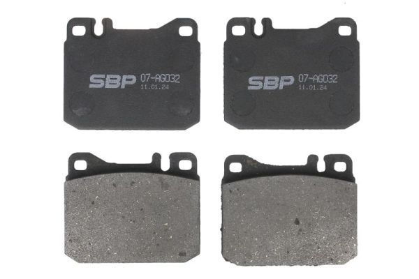 SBP 07AG032 Комплект гальмівних накладок, дискове гальмо