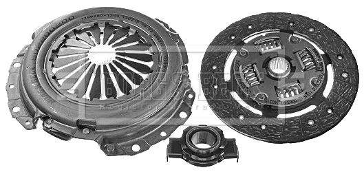 HK2367 BORG & BECK Комплект зчеплення