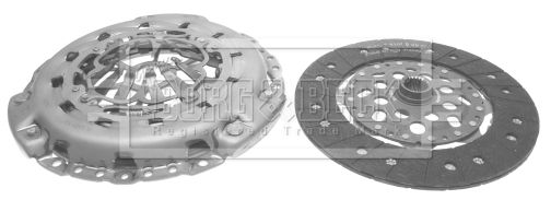 HK2412 BORG & BECK Комплект зчеплення
