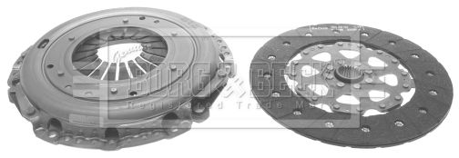 HK2593 BORG & BECK Комплект зчеплення
