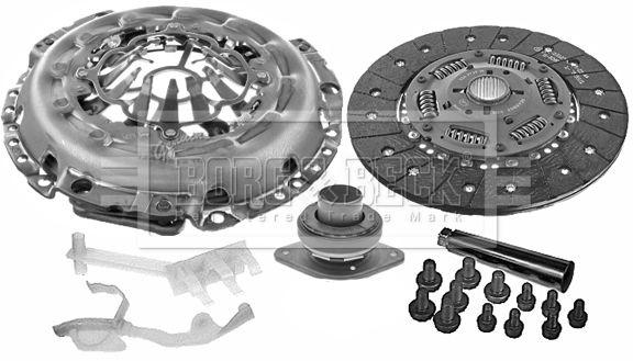 HK2684 BORG & BECK Комплект зчеплення