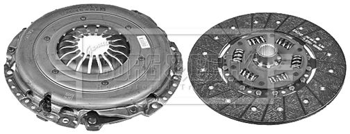 HK2702 BORG & BECK Комплект зчеплення