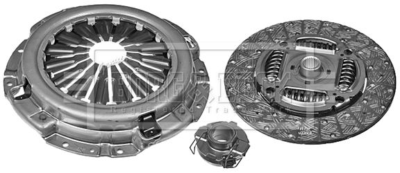 HK2755 BORG & BECK Комплект зчеплення