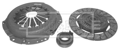 HK9775 BORG & BECK Комплект зчеплення