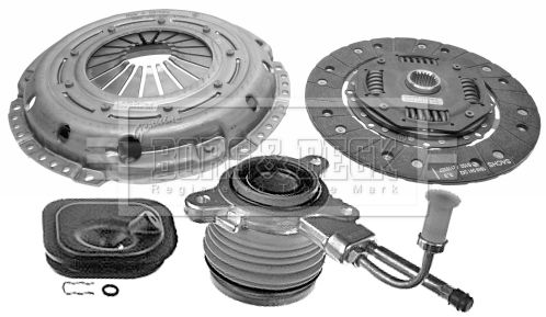 HKT1094 BORG & BECK Комплект зчеплення