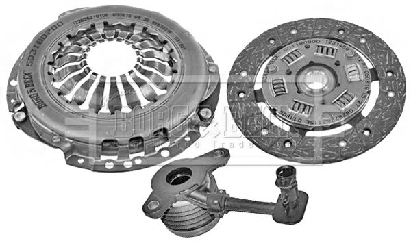 HKT1198 BORG & BECK Комплект зчеплення