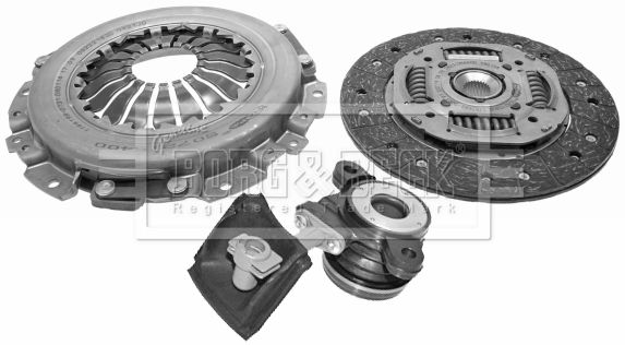 HKT1225 BORG & BECK Комплект зчеплення
