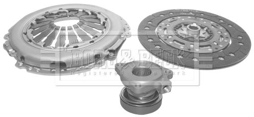 HKT1298 BORG & BECK Комплект зчеплення