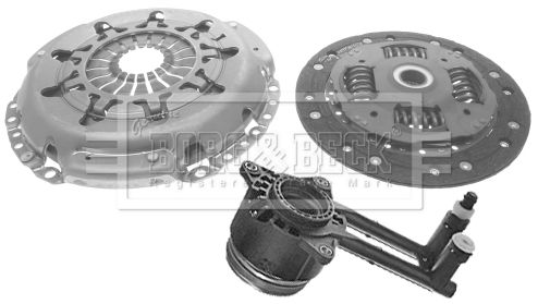 HKT1445 BORG & BECK Комплект зчеплення