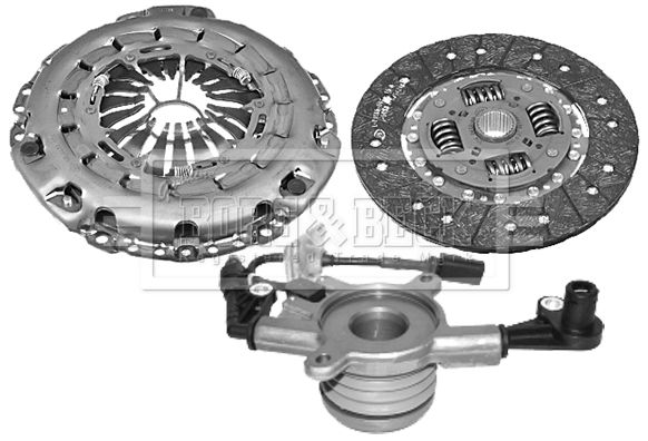 HKT1537 BORG & BECK Комплект зчеплення