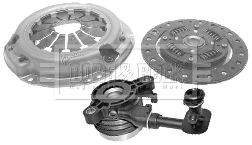 HKT1549 BORG & BECK Комплект зчеплення