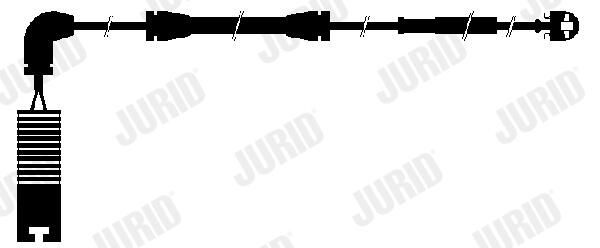 FWI265 JURID - Датчик зносу гальмівних колодок