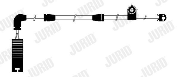 FWI292 JURID - Датчик зносу гальмівних колодок