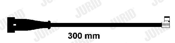 FWI305 JURID - Датчик зносу гальмівних колодок
