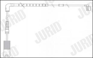 FWI349 JURID - Датчик зносу гальмівних колодок