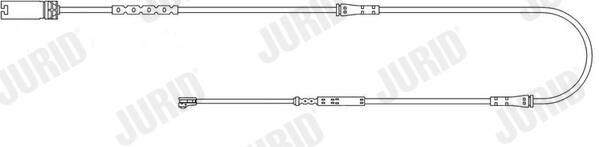 FWI401 JURID - Датчик зносу гальмівних колодок