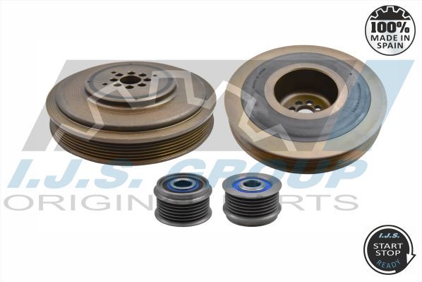 IJS 171098KIT Комплект шківів, колінчатий вал