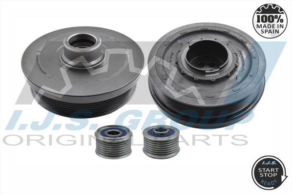 IJS 171137KIT Комплект шківів, колінчатий вал