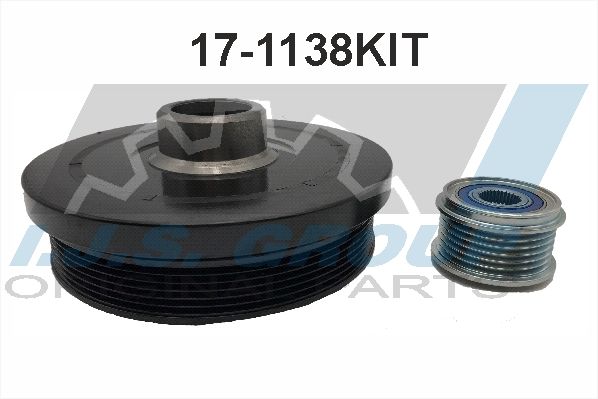 IJS 171138KIT Комплект шківів, колінчатий вал