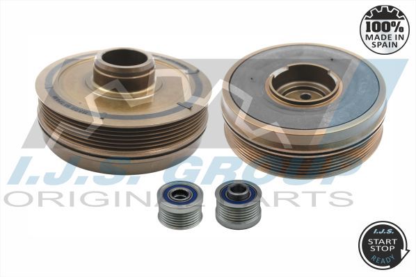 IJS 171321KIT Комплект шківів, колінчатий вал