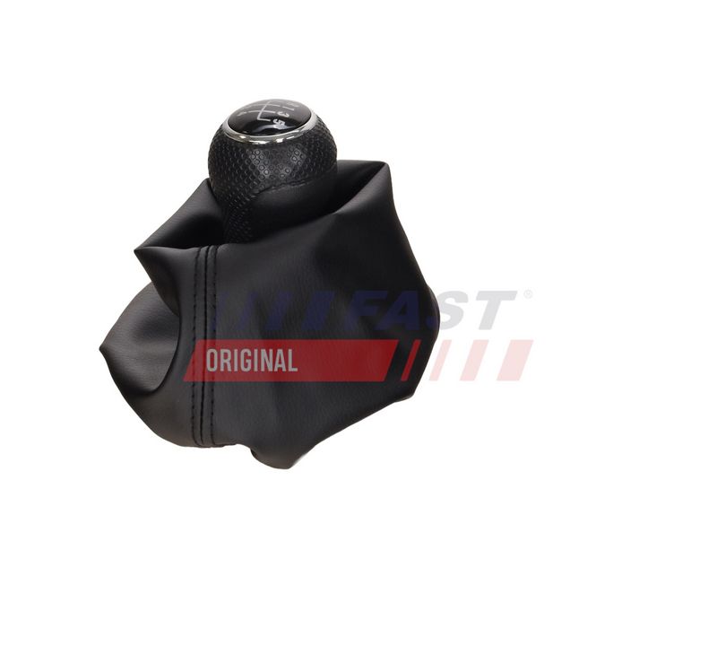 FT00079 FAST - РУЧКА ПЕРЕКЛЮЧЕННЯ КПП VW POLO III 94> 5-ШВИДК LUPO GWINT 12 MM CZARNA+MIESZEK