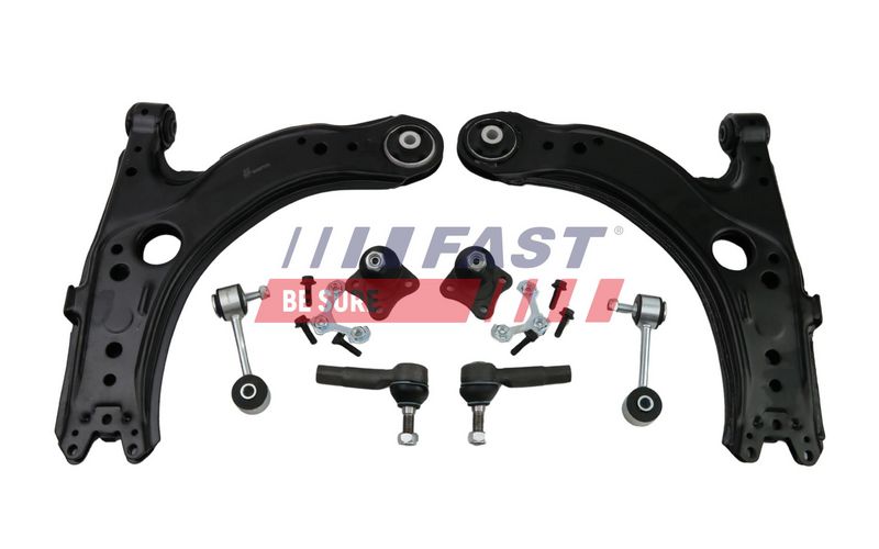 FT00133 FAST - КОМПЛЕКТ ВАЖЕЛІВ AUDI A3 8L 96> ПЕРЕД КПЛ ЛВ+ПР 8L GOLF IV LEON I OCTAVIA I