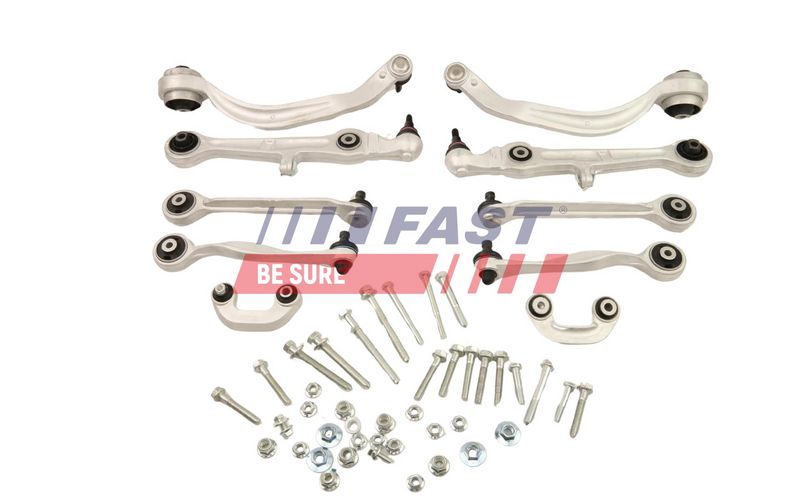 FT00134 FAST - КОМПЛЕКТ ВАЖЕЛІВ AUDI A4 B7 02> ПЕРЕД КПЛ ЛВ+ПР