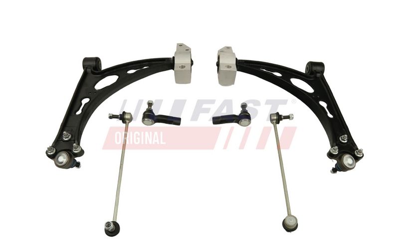 FT00137 FAST - КОМПЛЕКТ ВАЖЕЛІВ AUDI A3 8L 96> ПЕРЕД КПЛ ЛВ+ПР 8P GOLF V WYK. ODLEW
