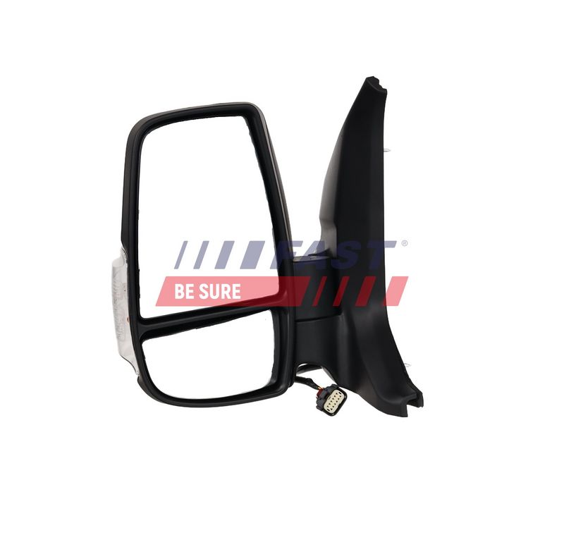 FT10293 FAST - ДЗЕРКАЛО FORD TRANSIT 20> ЕЛЕКТР КОРОТКЕ ЛВ ПІДІГРІВ WY5W 6-PIN