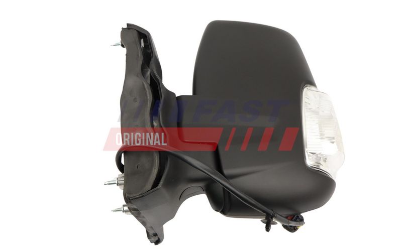 FT10295 FAST - ДЗЕРКАЛО FORD TRANSIT 20> ЕЛЕКТР КОРОТКЕ ЛВ ПІДІГРІВ WY16W 6-PIN