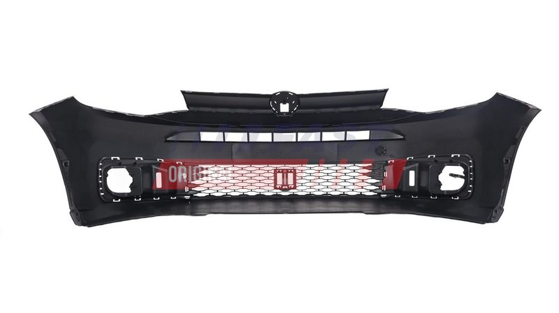 FT10756G FAST - БАМПЕР VW CADDY IV 20> ПЕРЕД ЧОРНИЙ