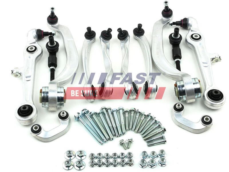 FT15758 FAST - КОМПЛЕКТ ВАЖЕЛІВ AUDI A4 B6 00> ПЕРЕД КПЛ ЛВ+ПР B6 01>