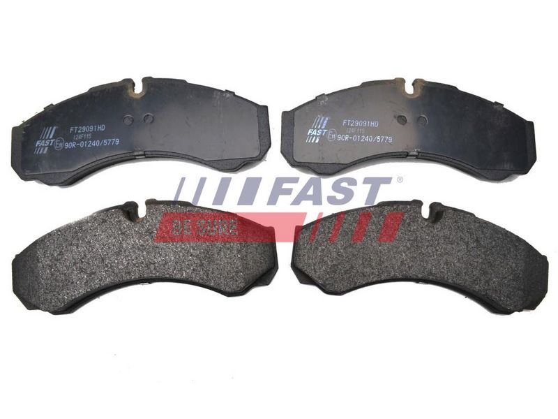 FT29091HD FAST - КОЛОДКИ ГАЛЬМІВНІ IVECO DAILY 00> ПЕРЕД БЕЗ ДАТЧИКА 29L / 35C / 35S / 40C / 50C