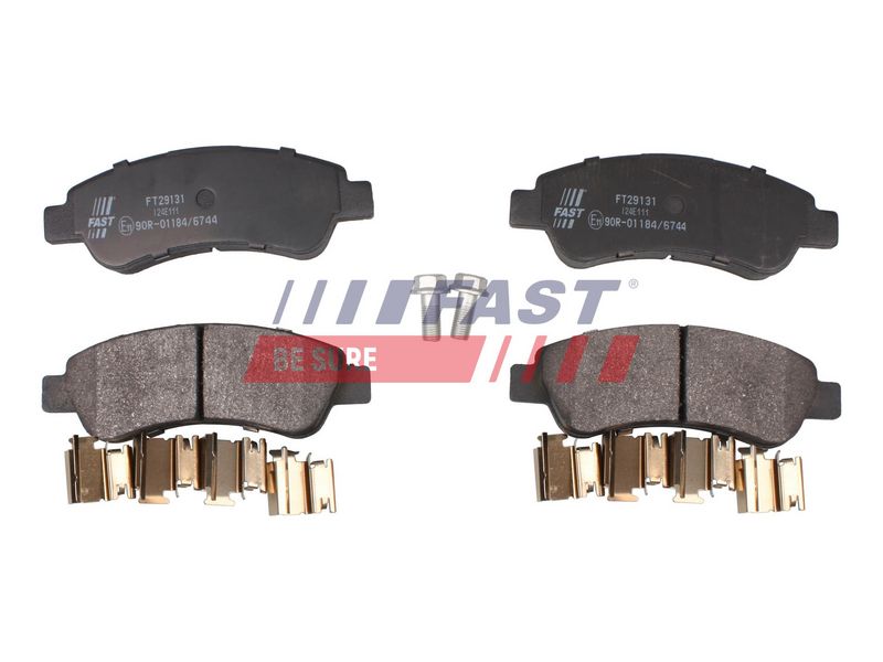 FT29131 FAST - КОЛОДКИ ГАЛЬМІВНІ FIAT DUCATO 06> ЗАД БЕЗ ДАТЧИКА 12/15/17/20Q SYSTEM BOSCH