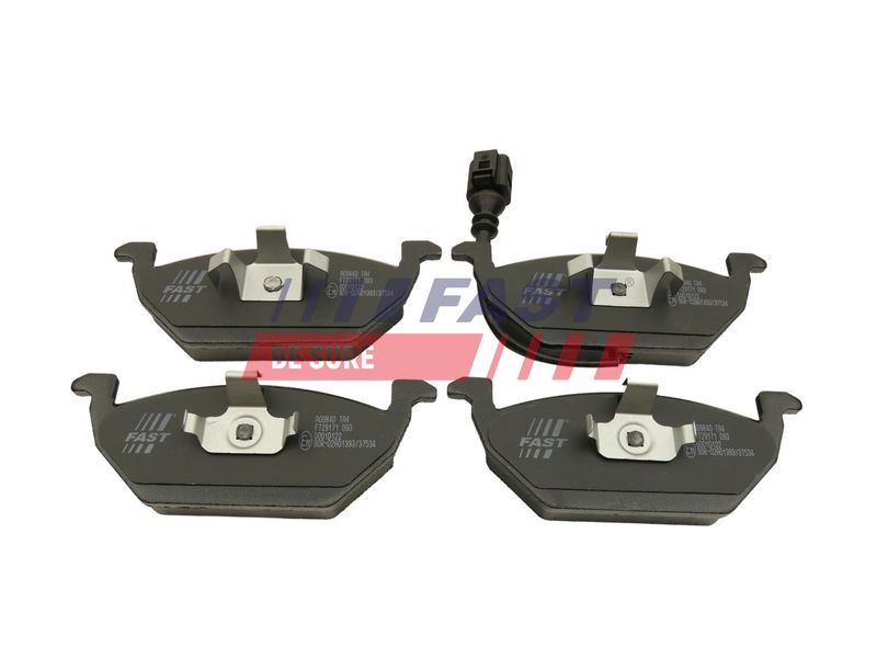 FT29171 FAST - КОЛОДКИ ГАЛЬМІВНІ VW CADDY III 03> ПЕРЕД 15>