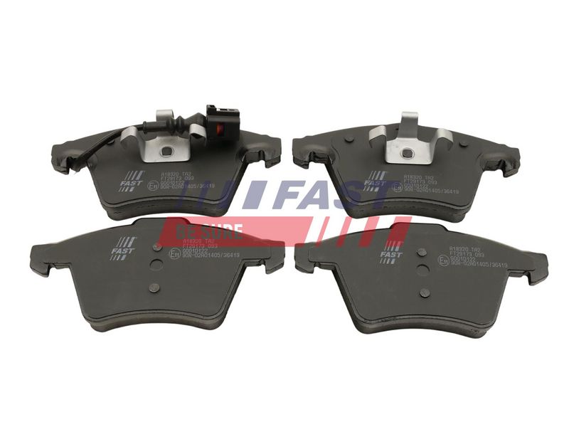 FT29173 FAST - КОЛОДКИ ГАЛЬМІВНІ VW TRANSPORTER T6 15> ПЕРЕД 1-ДАТЧИК