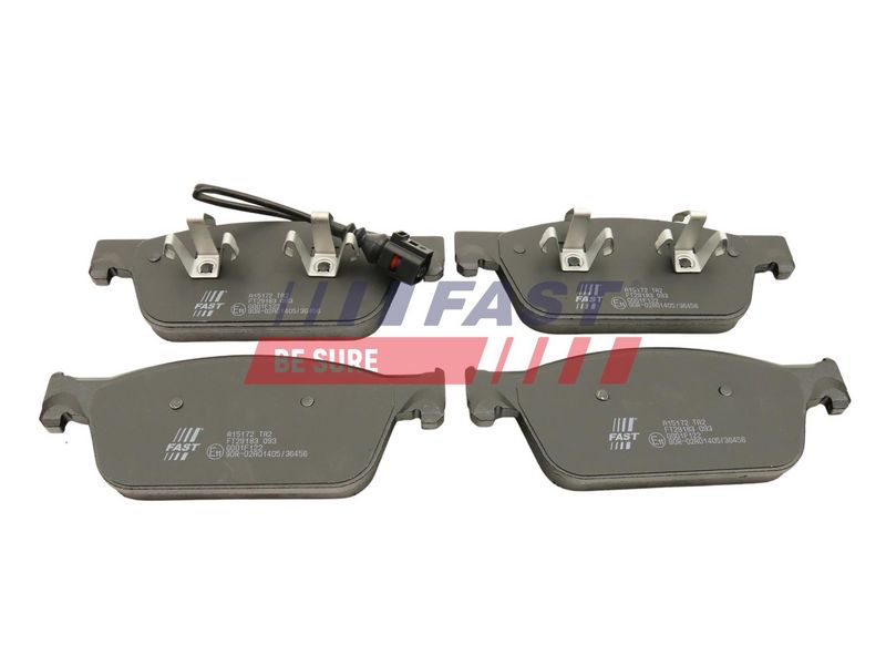FT29183 FAST - КОЛОДКИ ГАЛЬМІВНІ VW TRANSPORTER T6 15> ПЕРЕД 1-ДАТЧИК