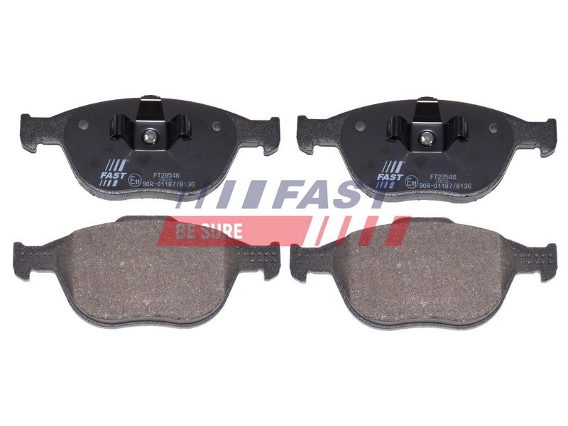 FT29546 FAST - КОЛОДКИ ГАЛЬМІВНІ FORD TRANSIT CONNECT 02> ПЕРЕД БЕЗ ДАТЧИКА