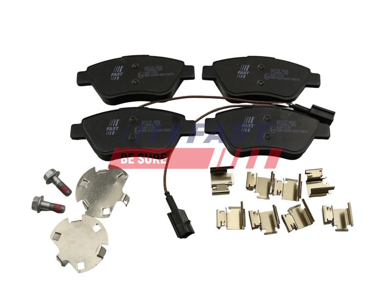 FT29564 FAST - КОЛОДКИ ГАЛЬМІВНІ FIAT FIORINO 07> ПЕРЕД 2-ДАТЧИКИ