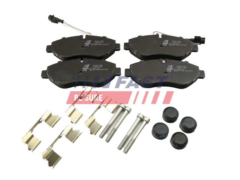 FT29574 FAST - КОЛОДКИ ГАЛЬМІВНІ NISSAN CABSTAR 06> ПЕРЕД 2-ДАТЧИКИ