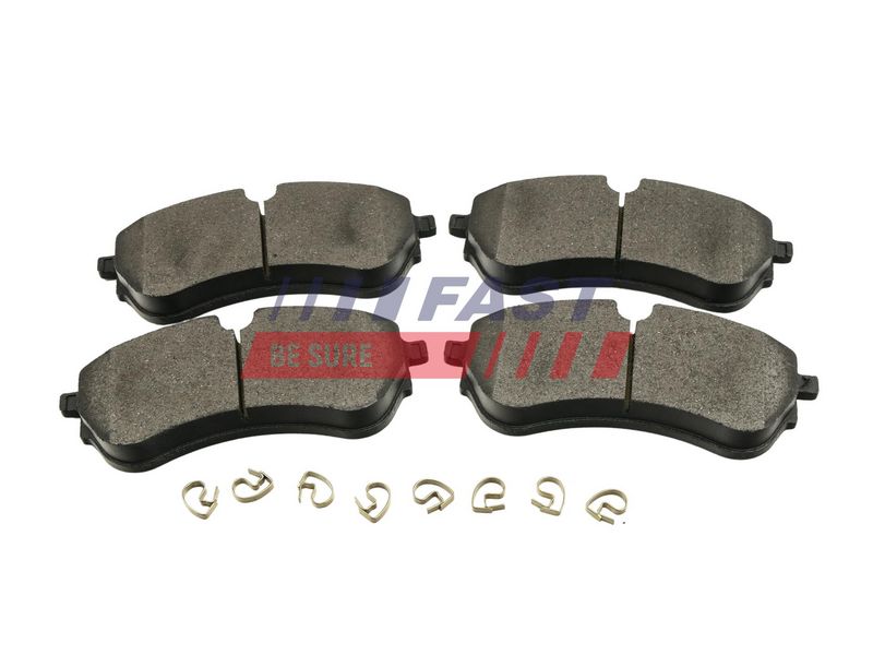 FT29580 FAST - КОЛОДКИ ГАЛЬМІВНІ VW CRAFTER II 16> ПЕРЕД БЕЗ ДАТЧИКА
