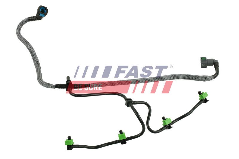 FT39529 FAST - ТРУБКА ФОРСУНКИ FORD TRANSIT 06> ПЕРЕЛИВ КОМПЛЕКТ 2.4 TDCI
