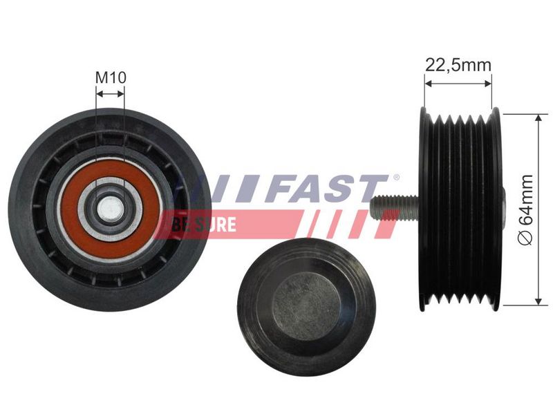 FT44588 FAST - НАТЯГУВАЧ ГРМ FIAT PUNTO GRANDE 05> РОЛИК