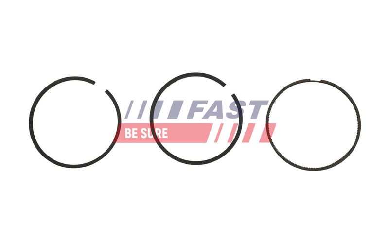 FT47373/0 FAST - КІЛЬЦЯ ПОРШНЕВІ FIAT DUCATO 06> КПЛ НА ПОРШЕНЬ STD 2.3
