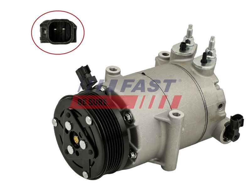 FT56313 FAST - КОМПРЕСОР КОНДИЦІОНЕРА FORD TRANSIT CONNECT 13> 1.6 ECOBOOST