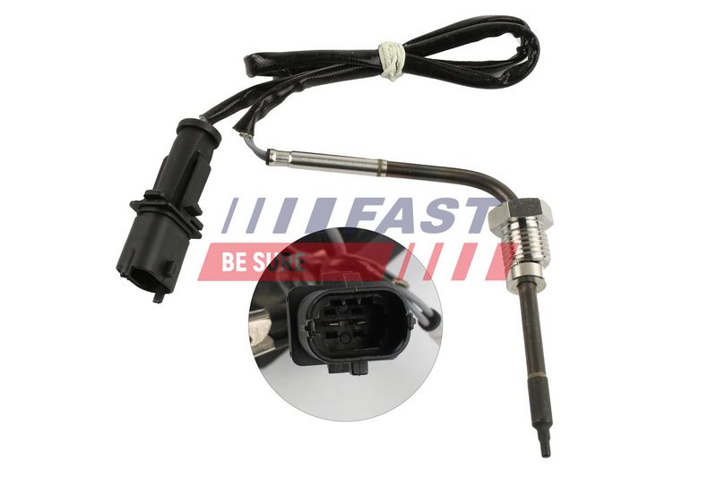 FT80203 FAST - ДАТЧИХ ТЕМПЕРАТУРИ ВИХЛОПНИХ ГАЗІВ FIAT DOBLO 09> 1.3 JTD