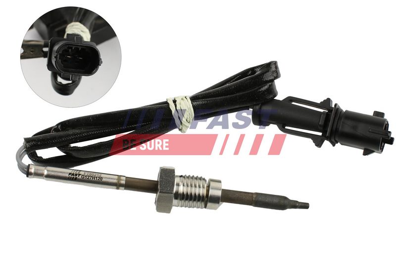 FT80212 FAST - ДАТЧИХ ТЕМПЕРАТУРИ ВИХЛОПНИХ ГАЗІВ FIAT DOBLO 00> 1.9 JTD